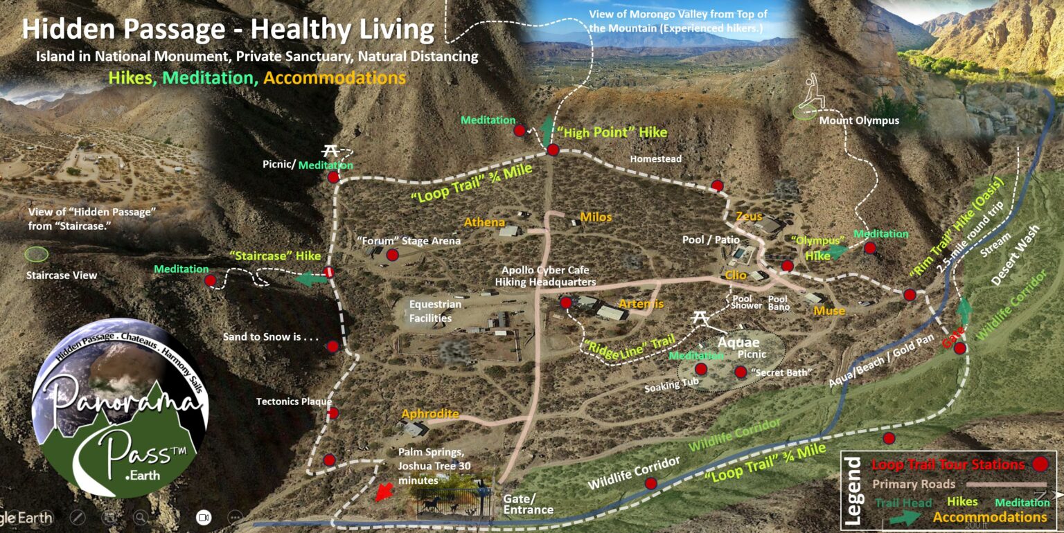 Map of Hidden Passage - 2025